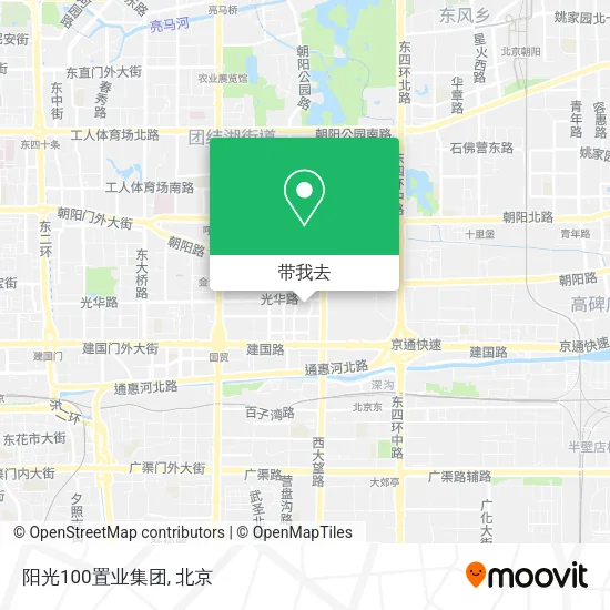 阳光100置业集团地图