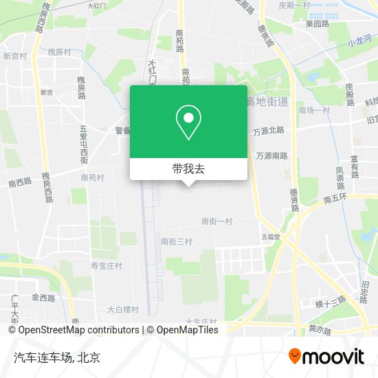 汽车连车场地图
