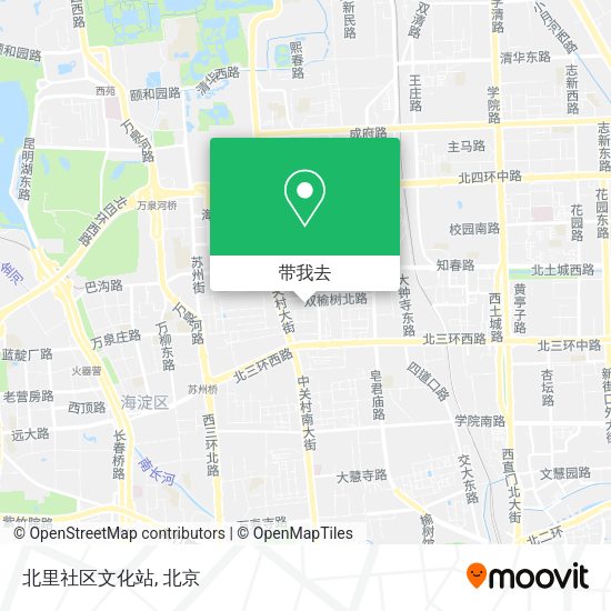 北里社区文化站地图