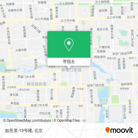如意里-13号楼地图