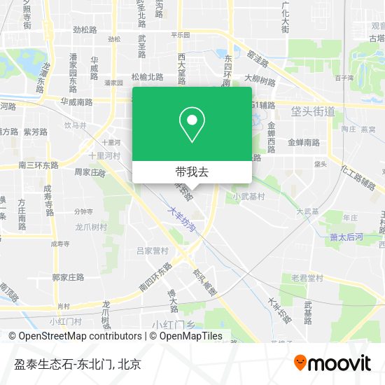 盈泰生态石-东北门地图