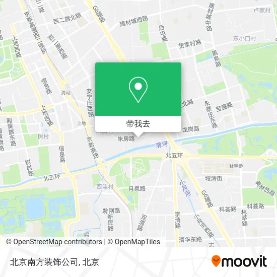 北京南方装饰公司地图