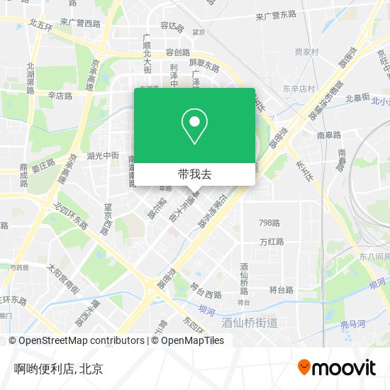 啊哟便利店地图