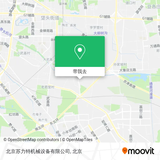 北京苏力特机械设备有限公司地图
