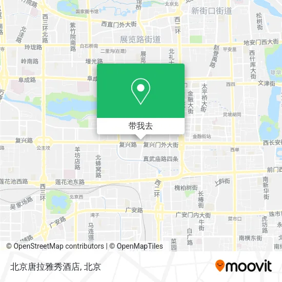 北京唐拉雅秀酒店地图