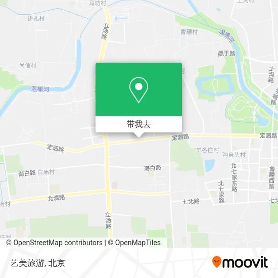 艺美旅游地图