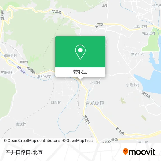 辛开口路口地图
