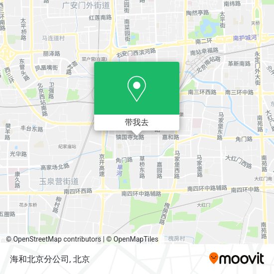 海和北京分公司地图