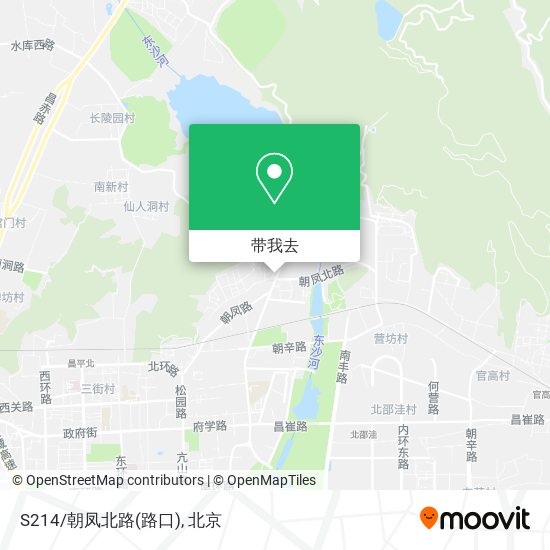 S214/朝凤北路(路口)地图