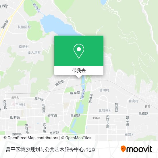 昌平区城乡规划与公共艺术服务中心地图