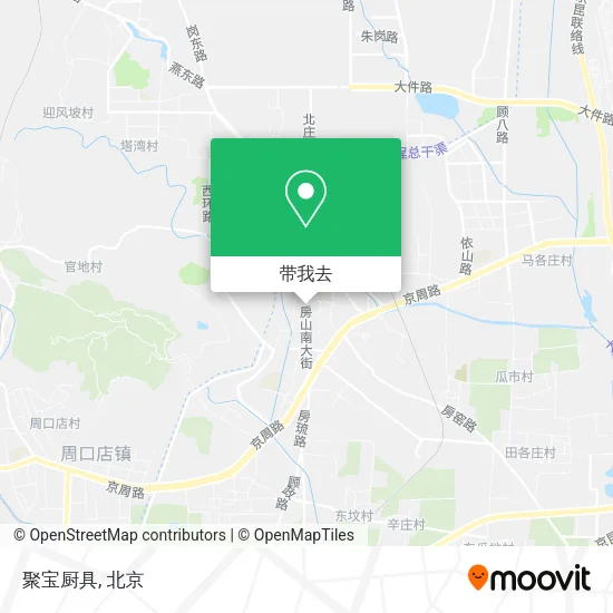 聚宝厨具地图
