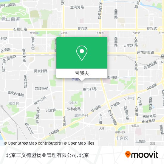 北京三义德盟物业管理有限公司地图