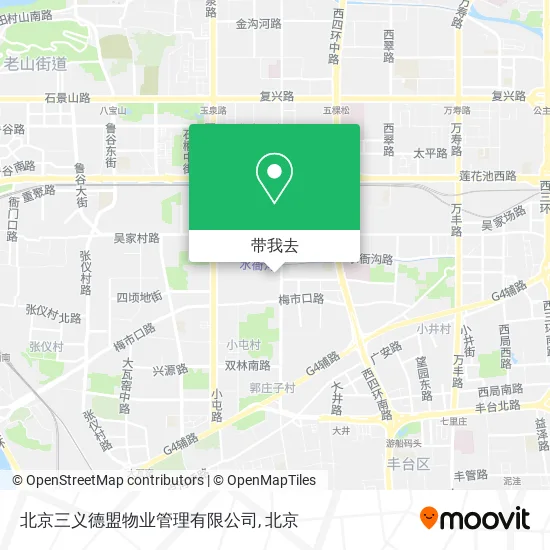 北京三义德盟物业管理有限公司地图
