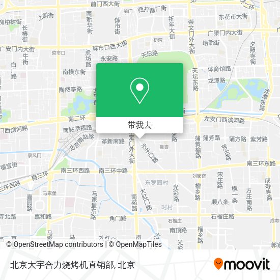 北京大宇合力烧烤机直销部地图