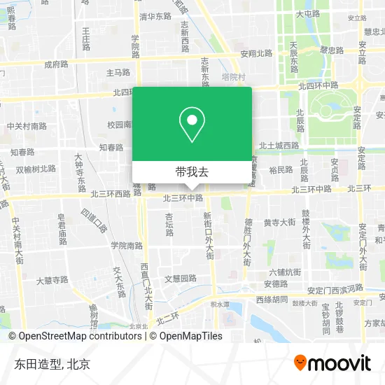 东田造型地图