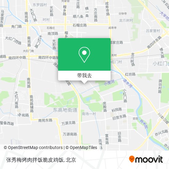张秀梅烤肉拌饭脆皮鸡饭地图