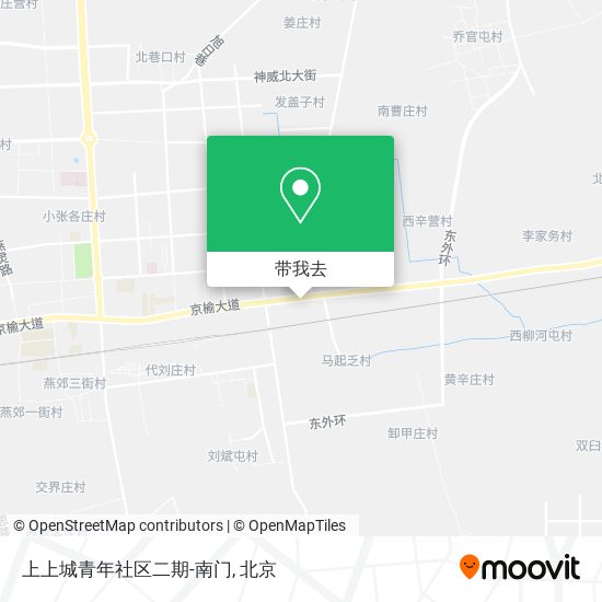 上上城青年社区二期-南门地图