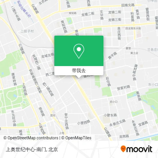 上奥世纪中心-南门地图