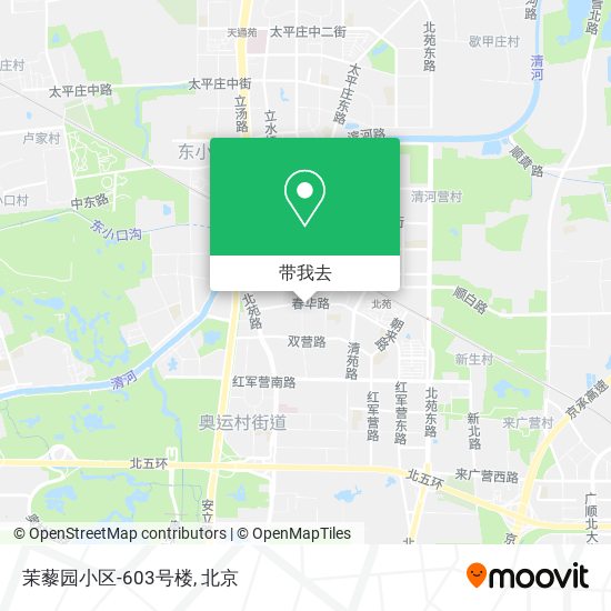 茉藜园小区-603号楼地图