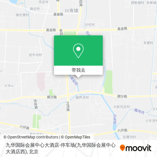 九华国际会展中心大酒店-停车场(九华国际会展中心大酒店西)地图