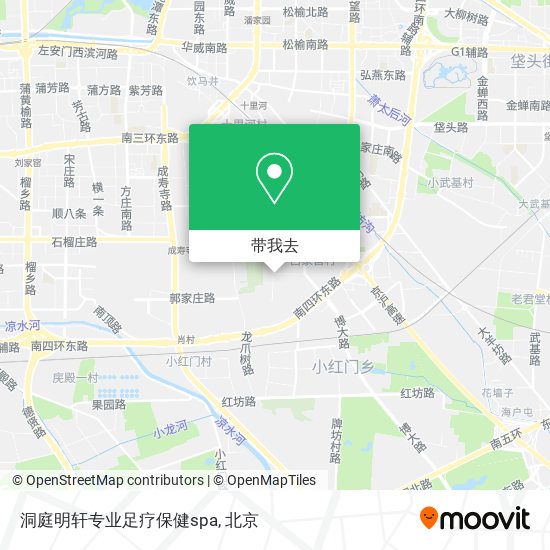 洞庭明轩专业足疗保健spa地图