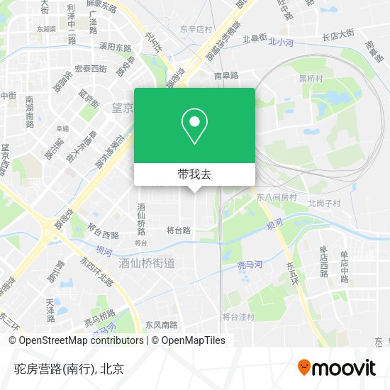驼房营路(南行)地图