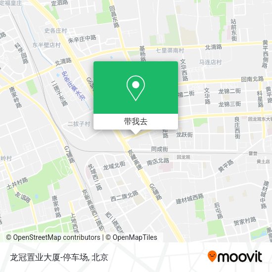 龙冠置业大厦-停车场地图