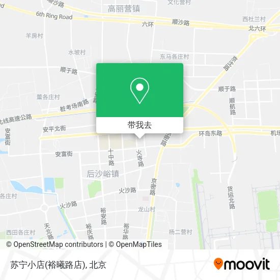 苏宁小店(裕曦路店)地图