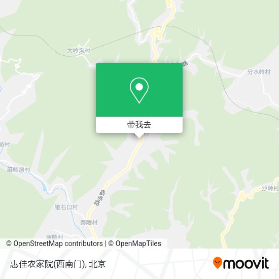 惠佳农家院(西南门)地图