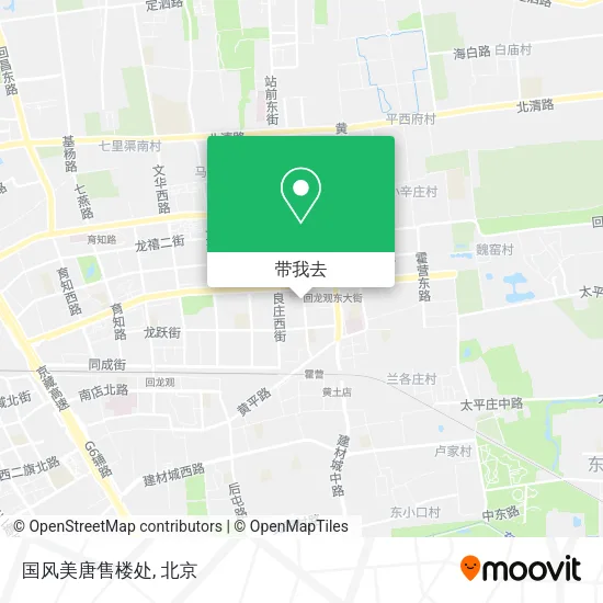 国风美唐售楼处地图