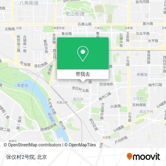 张仪村2号院地图