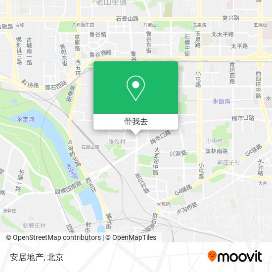 安居地产地图