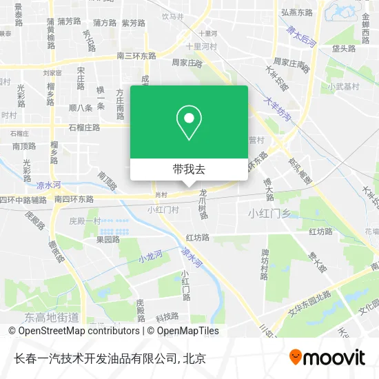 长春一汽技术开发油品有限公司地图