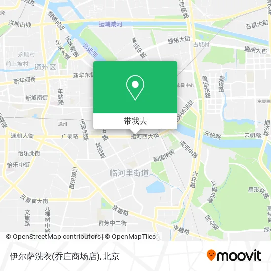 伊尔萨洗衣(乔庄商场店)地图