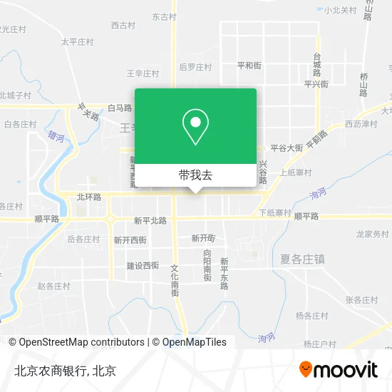 北京农商银行地图