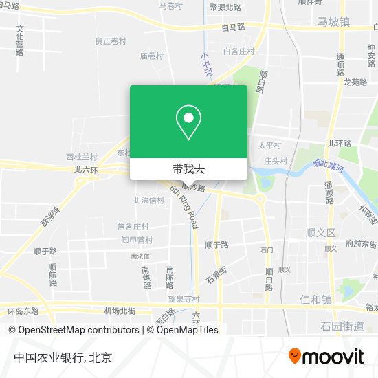 中国农业银行地图