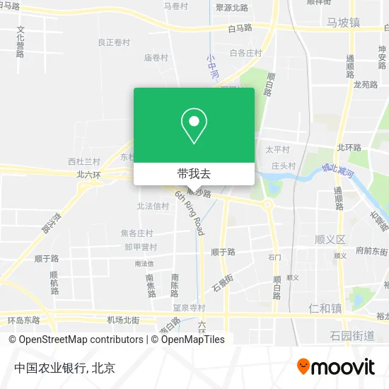 中国农业银行地图