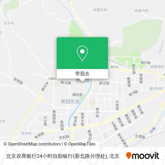 北京农商银行24小时自助银行(新北路分理处)地图