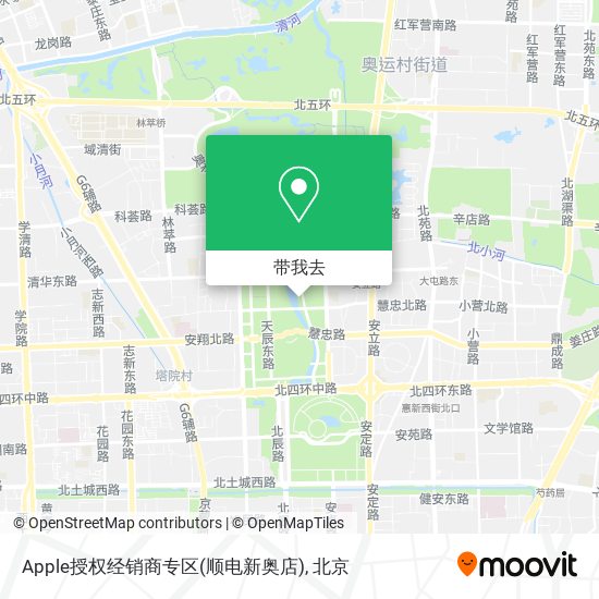 Apple授权经销商专区(顺电新奥店)地图
