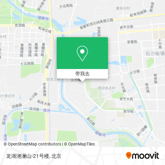 龙湖滟澜山-21号楼地图