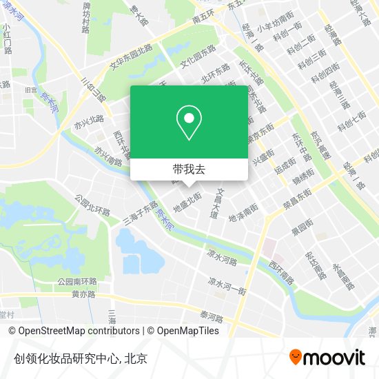 创领化妆品研究中心地图