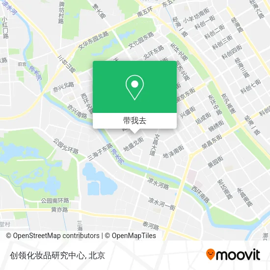 创领化妆品研究中心地图