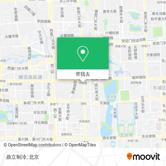 鼎立制冷地图