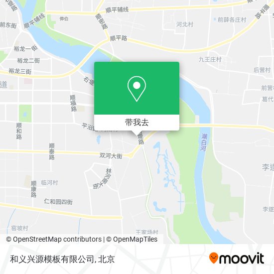 和义兴源模板有限公司地图