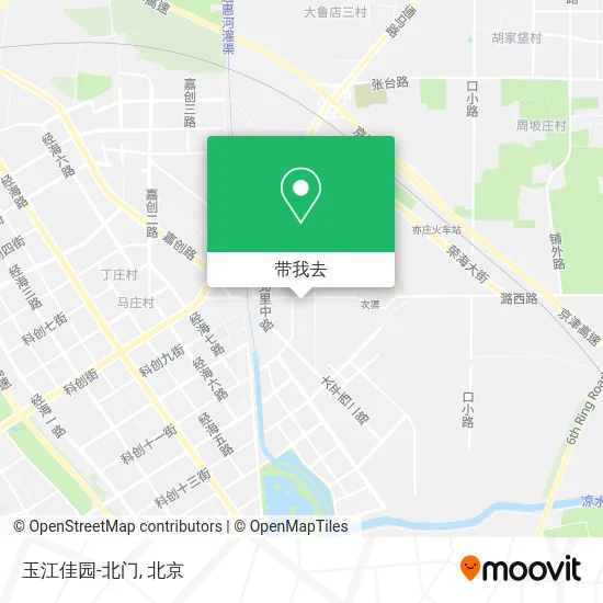 玉江佳园-北门地图