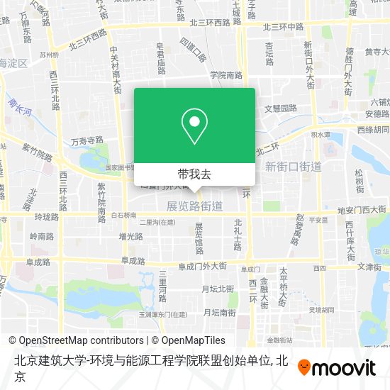 北京建筑大学-环境与能源工程学院联盟创始单位地图