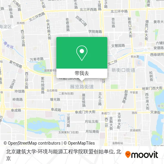 北京建筑大学-环境与能源工程学院联盟创始单位地图