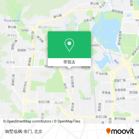 御墅临枫-东门地图
