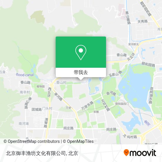 北京御丰渔坊文化有限公司地图