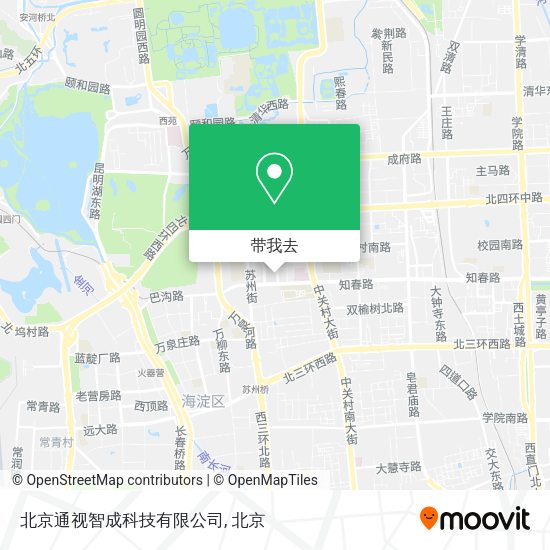 北京通视智成科技有限公司地图